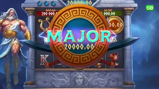 SpinSamurai Casino Gameplay - Zeus Divine Riches by Gamebeat