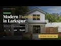 New Construction Modern Farmhouse for Rent in Larkspur CA