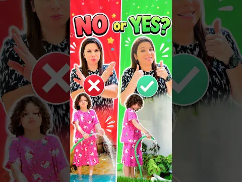 Mommy Says Yes or No! ✅❌ Neva & Nali