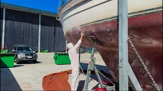 Fixing 87 Osmosis Blisters on my Sailboat