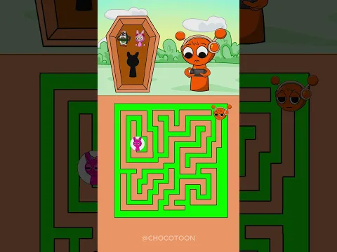 New Maze Puzzle Challenge: Help Oren rescue Sigmaboy, Pinki - Incredibox Sprunki