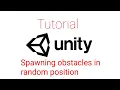 Spawn obstacles in random position - Unity 2D Tutorial
