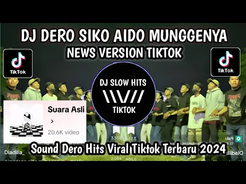 Download MP3 DJ DERO SIKO AIDO SLOW REMIX MENGKANE VIRAL TIKTOK TERBARU 2024