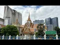 Phnom Penh Cambodia - Walking around the area around the Nagaworld Casino