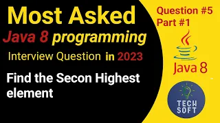 Find second highest number Find Second Largest Number in an Array in Java Hindi Part