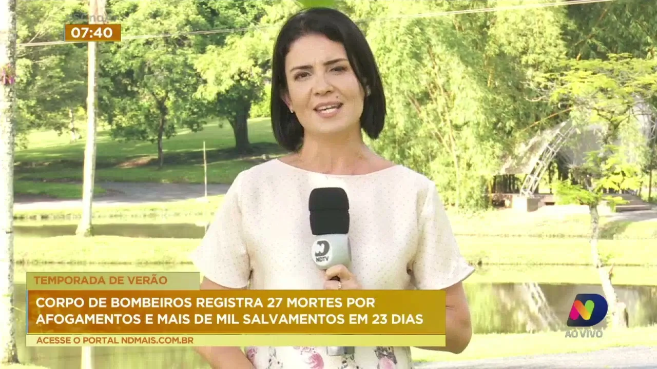 Corpo de Bombeiros divulgou balanço da operação Veraneio