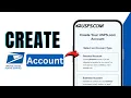 How to Create a USPS Account USPS Sign Up Guide 2026