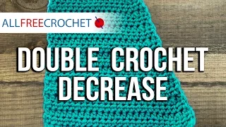 Double Crochet Decrease Left-Handed Tutorial