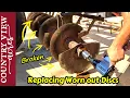 Tearing Down Disc Harrow and Replacing Broken Discs Tilling Field and Garden Harvest