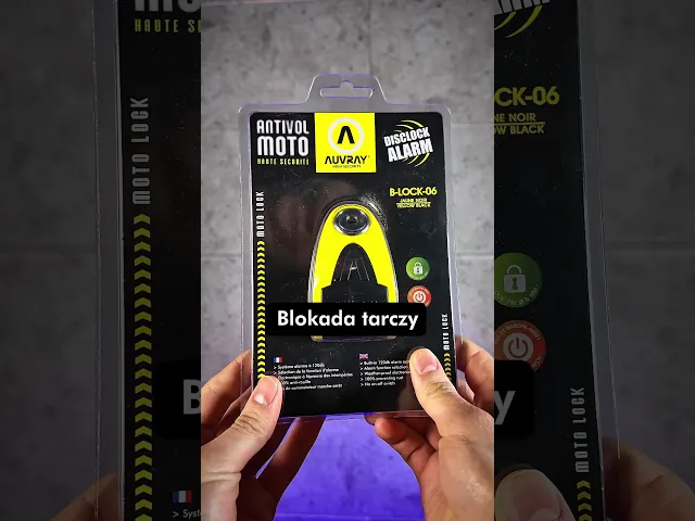 Blokada Na Tarczę Z Alarmem Auvray B-lock 06