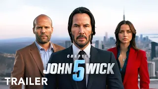 JOHN WICK CHAPTER 5 Trailer Keanu Reeves Jason Statham Ana De Armas Movie Trailers 2025 