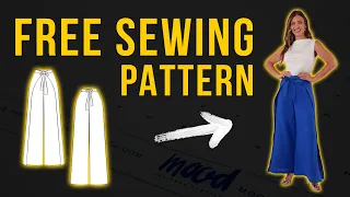 Sew These Beach Pants in 4 Easy Steps FREE Sewing Pattern