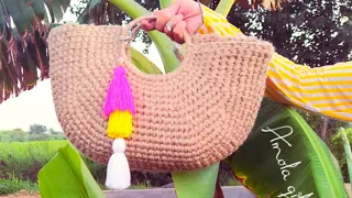 كروشيه شنطه خيش كليوباترا كروشيه شنطه خيش الجزء الاول Cleopatra 