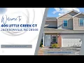 406 Little Creek Ct Jacksonville NC Home With Large Fenced In Yard