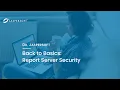 Dr Jaspersoft - Back to Basics Report Server Security