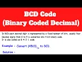 BCD Code Binary Coded Decimal Electrical Engineering