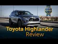2020 Toyota Highlander Review Road Test