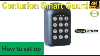 How to add delete user code on the Centurion Smart Guard keypad