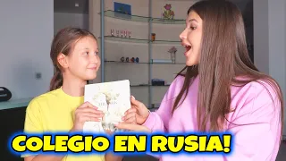 REVISO LOS ÚTILES de mi hermana para el COLE en RUSIA 😱 | Daniela Golubeva | Daniela Golubeva