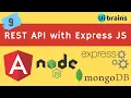 Angular 8 Online Training DAY 9 REST API with Express JS Ui Brains NAVEEN SAGGAM