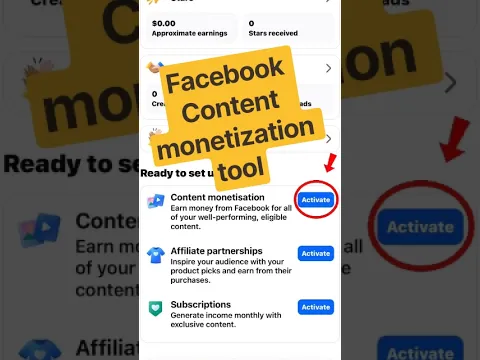 🔥Facebook Monetized Page For Sale 😱 | अच्छे Price में खरीदें! #Shorts #ytshorts
