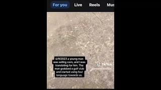 Racist yells at vendor enamoradoalex HANFORD CA