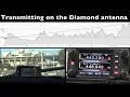 Transmission demonstration and comparison of the COMPACtenna