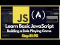freecodecamp - Learn Basic JavaScript by Building a Role Playing Game