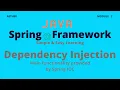 Java Spring Framework - Dependencies Injection Session 2 Aether