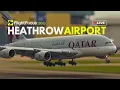 Heathrow Airport Live - Sunday 16th August 2026