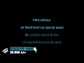 Slimane - Mon amour (Karaoke Version)