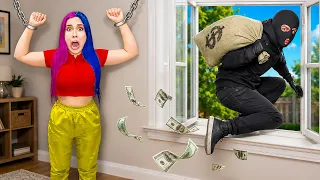 UM LADRÃO INVADIU a NOSSA CASA *Socorrooo