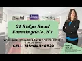 JUST LISTED 21 Ridge Road Farmingdale NY The Real McCoy Team 516-445-4520