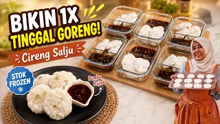 STOK FROZEN Renyah di Luar, Lembut di Dalam‼️ RESEP CIRENG SALJU + BUMBU RUJAK