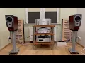 Lagu Audio Research CD6, Plinius SA 103, Dynaudio C1, Nordost Frey.