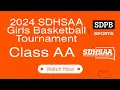 2024 SDHSAA Class AA Girls Basketball Place Championship SDPB