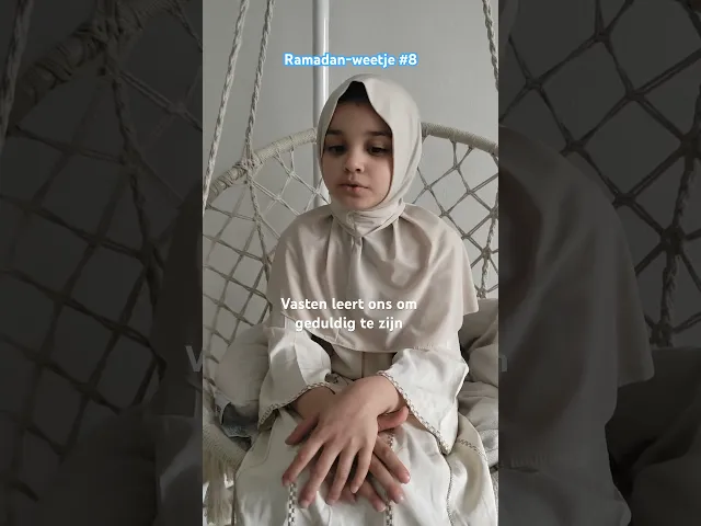 Ramadan-weetje #8⌛️