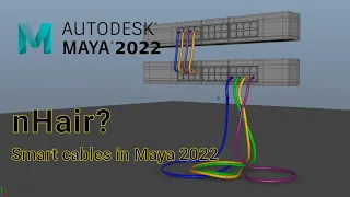 Maya 2022 - Smart dynamic cable tutorial