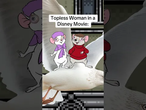 The Topless Woman in a Disney Movie: #disney
