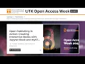 Open Publishing in Action Creating Interactive Books with Jupyter Book and MyST Markdown