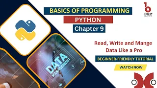 Read Write and Manage Data Like a Pro in Python