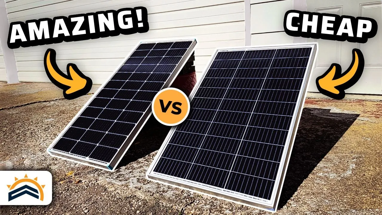 Renogy 100W Vs ECO-WORTHY 100W | Tested!