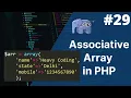 Array in php Associative array in php php tutorial for beginners full - 29