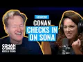 Download Lagu Conan’s Staff Is So Productive When He’s Out Of The Studio | Conan O'Brien Needs A Friend