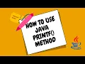 How to Use Java Printf Method