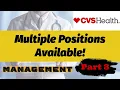 with CVS Pt 3 Analyst and Customer Service Management 40K - 130K APPLY TODAY