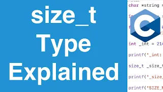 size - t Type C Programming Tutorial