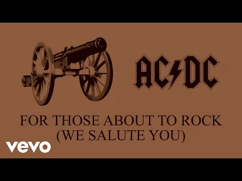 Download MP3 AC/DC - For Those About to Rock (We Salute You) (Audio)