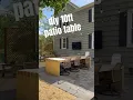 YOU SHOULD BUILD THIS 10ft modern patio table full tutorial on my channel