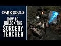How to Unlock a SORCERY Teacher - Save Griggs in Dark Souls Remastered